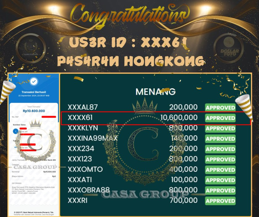 JACKPOT LAGI DI PASARAN HONGKONG SITUS DOLLARTOTO