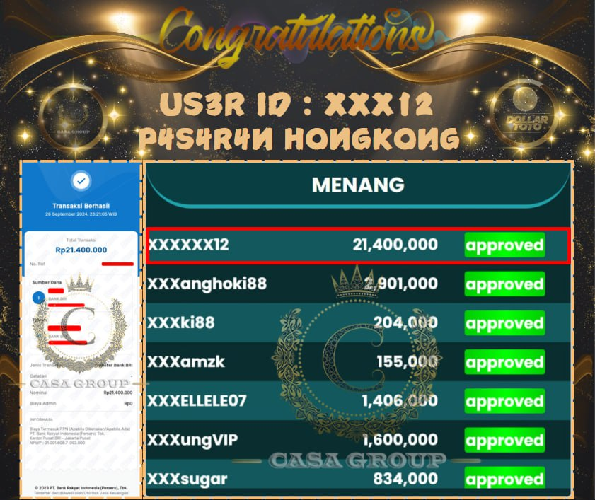 WIN HONGKONG SITUS DOLLARTOTO DIBAYAR LUNAS