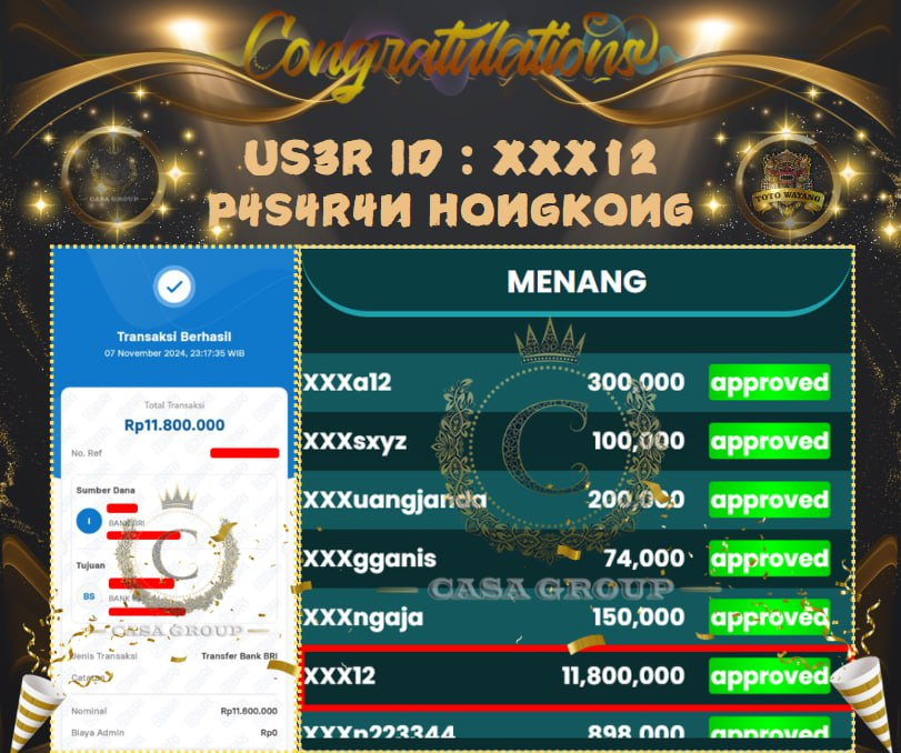 WIN HONGKONG DI SITUS DOLLARTOTO LUNAS 11.800.000 JUTA