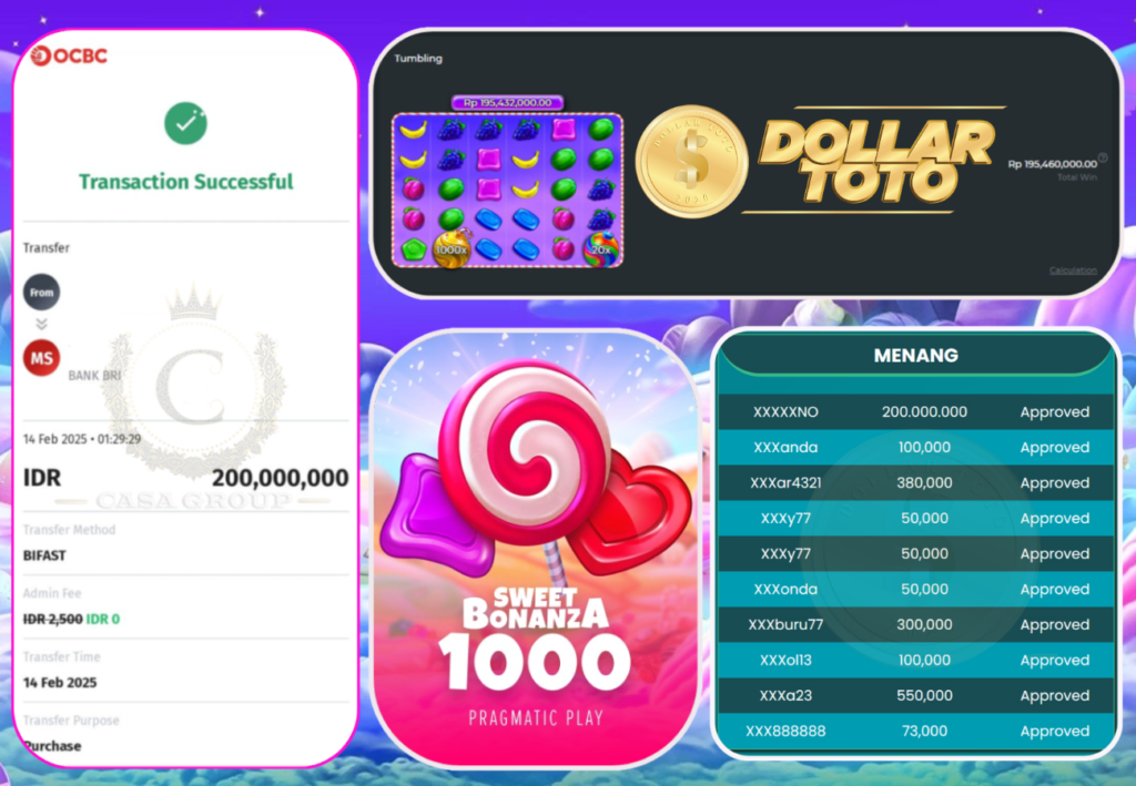 FANTASTIS MENANG HINGGA 200 JUTA SEKALI SPIN