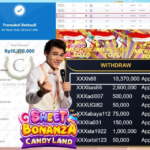 JACKPOT LAGI! MEMBER MERDEKATOTO MENANG DI GAME SWEET BONANZA CANDYLAND