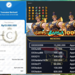 GACORRR! MEMBER MERDEKATOTO JACKPOT 13 JUTA DI GAME GATES OF GATOTKACA 1000