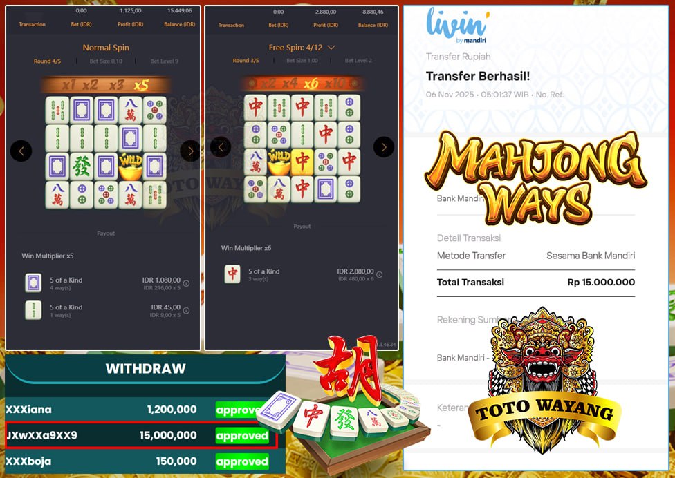 PUTARAN SANTAI DI MAHJONG WAYS BERUJUNG UANG BESAR!! MELEDAK 15JT TANPA AMPUN DALAM SATU SPIN!!