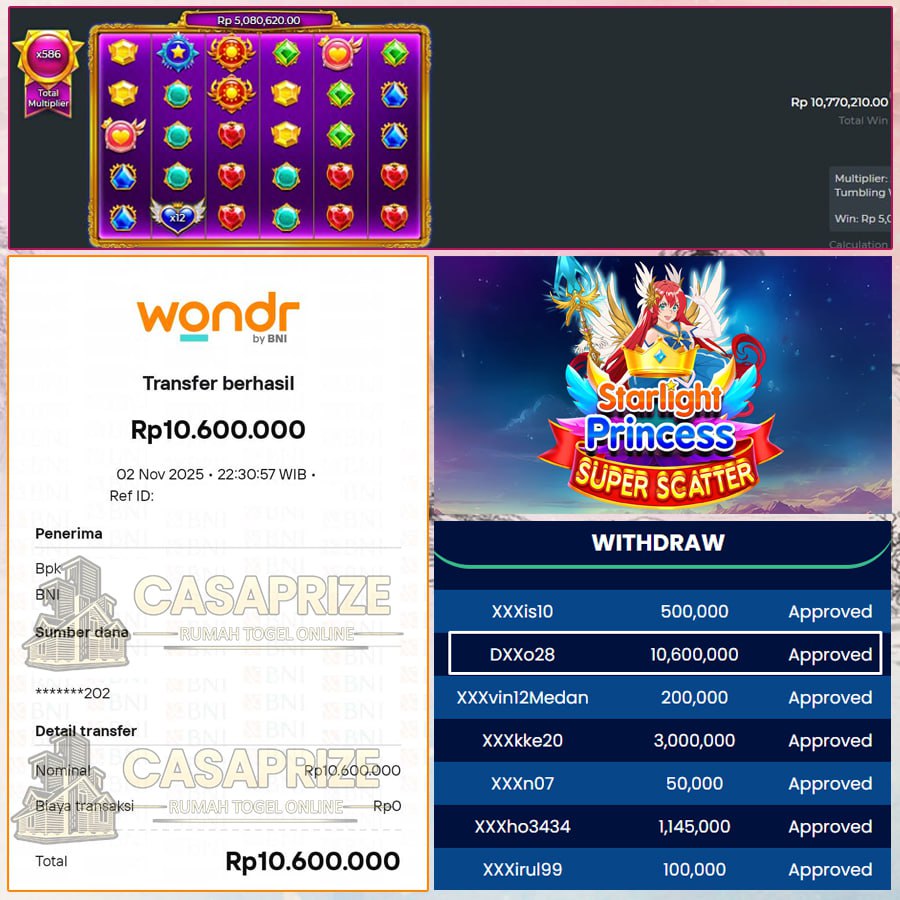 PERI CANTIK BERAKSI JP PUN TERBUKTI!! CASAPRIZE LAGI LAGI KASI WIN!!
