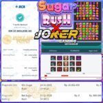 DOLLARTOTO JOSS TERUS BOSKU , KEMENANGAN DOUBLE DARI SUGAR RUSH DAN JOKER GAMING DI DOLLARTOTO SEBESAR 37 JT !